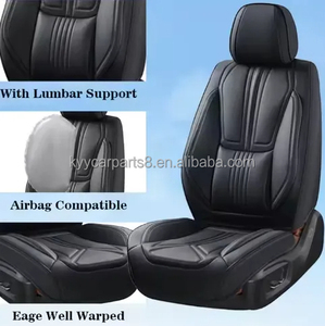 ผ้าคลุมเบาะรถยนต์หนังกันน้ำสำหรับรถยนต์เทสล่า รุ่น <span class=keywords><strong>X</strong></span> สำหรับอุปกรณ์ตกแต่งภายในรถยนต์ส่วนใหญ่ - Product Image 4