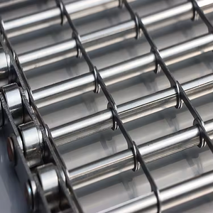 Hỗ trợ tùy chỉnh chuỗi que loại dải lưới Xử Lý Chuỗi tùy chỉnh lưới thép không gỉ chuỗi thông qua băng tải thanh - Product Image 2