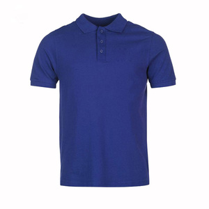Polos de Manga Corta para <span class=keywords><strong>Hombre</strong></span> de Alta Calidad, 220GSM, 100% Algodón Pique, Lisos, Teñidos, Antiarrugas, Cómodos, Bordados OEM - Product Image 3
