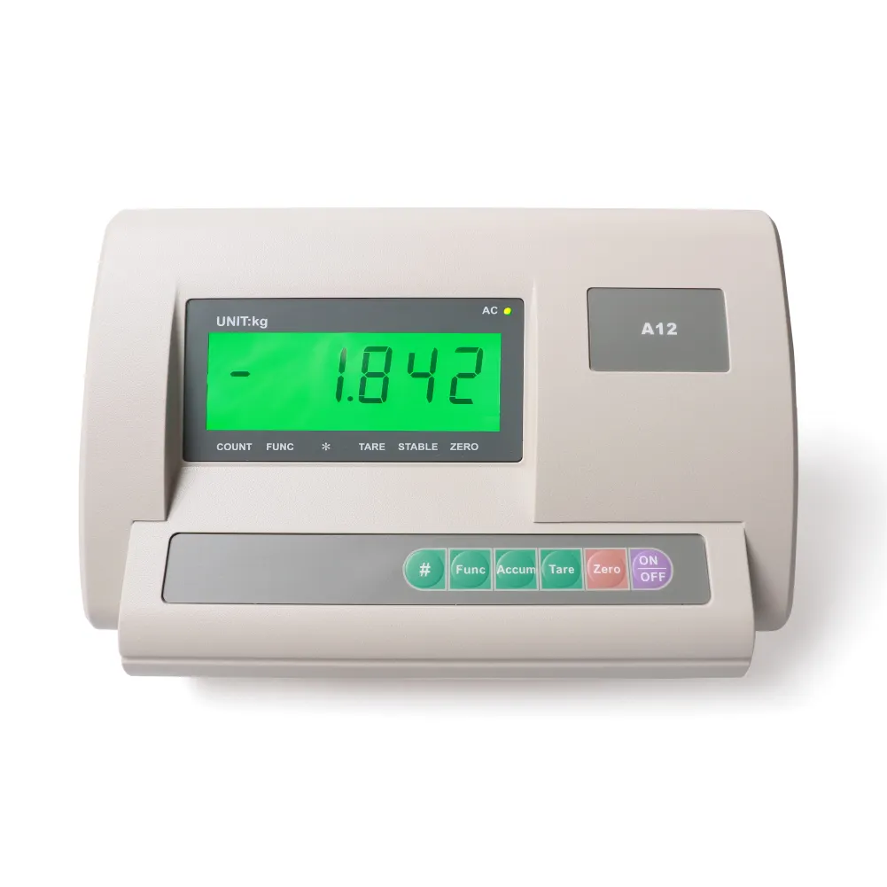 Instrument d'affichage LED d'usine XK3190-A12 indicateur de peso électronique balance au sol plate-forme indicateur de pesage