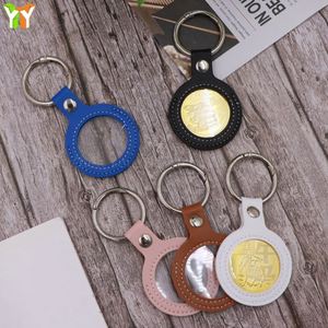 Localizador de Llaves Electrónico de Cuero PU, Plegable, Forma Redonda, Regalo Promocional - Product Image 6