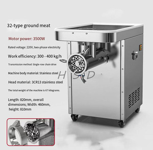 Máquina Eléctrica Portátil <span class=keywords><strong>para</strong></span> Procesamiento de <span class=keywords><strong>Carne</strong></span> con Panel de Control Seguro <span class=keywords><strong>para</strong></span> Producción en Fábricas de Alimentos - Product Image 4