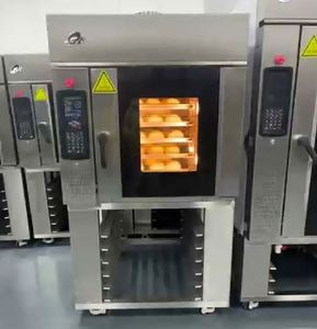 10 Trays Intelligent Computer Automatic <strong>Temperature</strong> <strong>Control</strong> Stainless Steel Baking Convection Oven