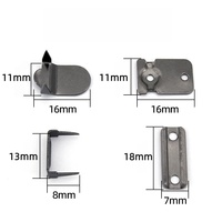Boutons et crochets en laiton de haute qualité pour pantalons de costume pour hommes