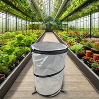 Usine Personnalisé Portable Pliant PE Gel Couverture Mini Serre Jardin Filet Protecteur Robuste Étanche Plante Couverture Vert