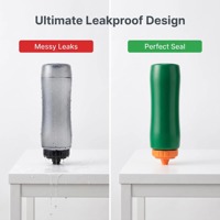 Bouteille d'eau en plastique souple de 1000 ml en gros, légère, réutilisable pour le sport, la course et les activités de plein air