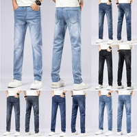 Pantalon en denim brut selvedge personnalisé pour homme, style streetwear vintage, délavé, coupe classique ample, jean droit décontracté pour homme