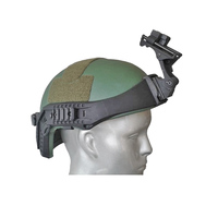 Système de rails sans boulons pour casque tactique