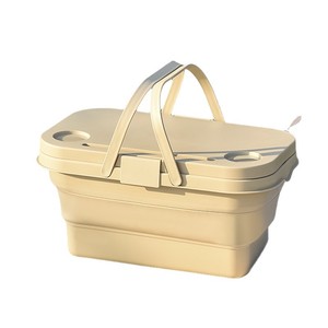Foldable <b>Storage</b> <b>Box</b> 301-500Ml Rectangle Portable For Home Outdoor <b>Camping</b> Picnic Use - Product Image 5