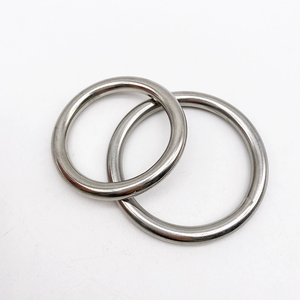 4*30Mm Roestvrij Staal 316 Gelaste Ronde Ring Voor Hondenriem - Product Image 2