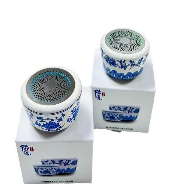 ABS Craft Eco-Friendly Handicraft Shape Outdoor Portable Wireless Bluetooth Speaker Mini Drop-Proof Voice Prompt Long Battery