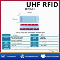 Étiquette électronique dédiée au réseau électrique, étiquette anti-métal ABS, étiquette RFID passive, lecture longue distance, type boîte de compteur, type B, type C