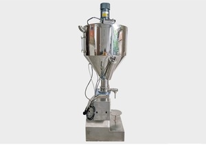 Machine de remplissage verticale semi-automatique CHINCAN A50 avec chauffage et agitation pour liquides visqueux et huiles - Product Image 2