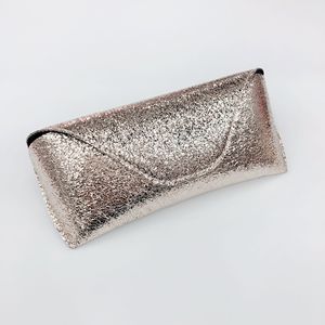 Handmade rắn PU quá khổ kính hộp ban đầu rực rỡ mềm Kính mát Trường hợp với mịn long lanh Kính mắt trường hợp túi - Product Image 5