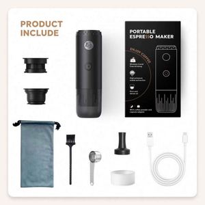 3 in 1 20 Bar Self-<b>Heating</b> Portable Electric Espresso Coffee Machine <b>USB</b>-C Travel Portable Coffee Maker for Camping and Gifts - Product Image 5