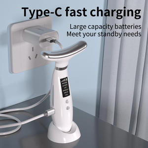 USB EMS Face Lifting Massager Cooling Facial Neck Beauty <b>Machine</b> Electric <b>Microcurrent</b> Face Sculpting Device - Product Image 5