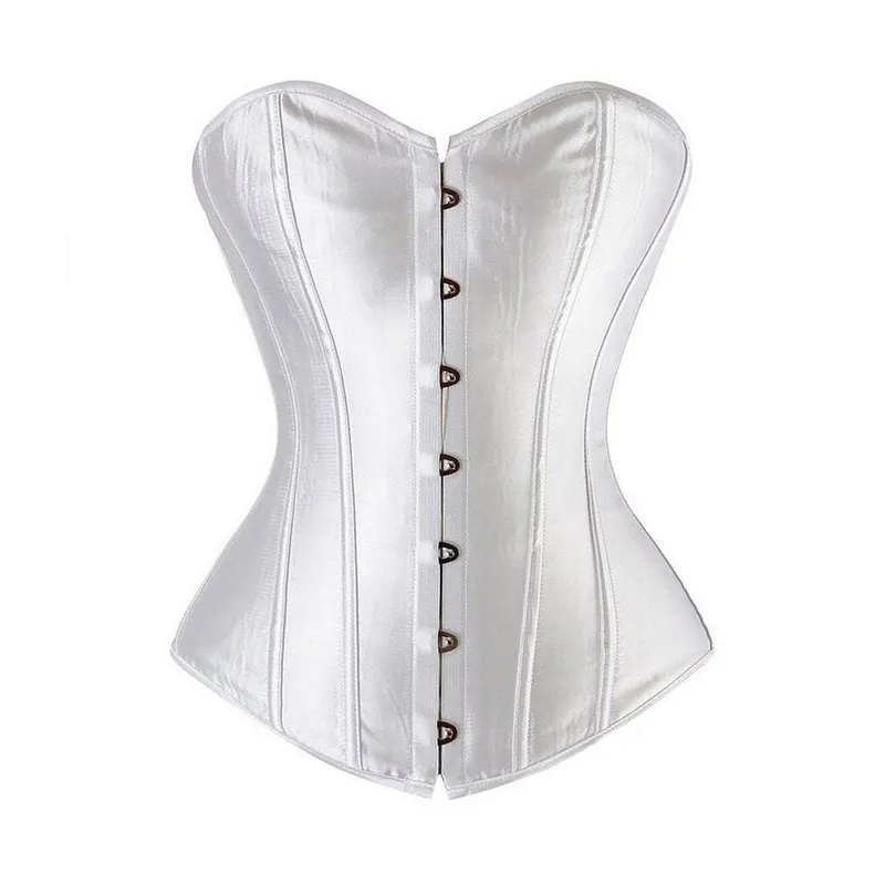 Fashionable luxury white waist trainer overbust body slimming corset waist trainer for women