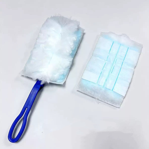 Recharges de dépoussiéreur robustes pour Swiffers Duster avec manche 180 °   Plumes à poussière jetables multi-surfaces, recharges - Product Image 3