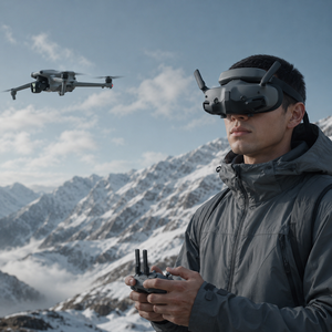 วิดีโอดรอนสำหรับ DJI Goggles 3 FPV Headset สำหรับการตั้งค่ากล้องโดรนแข่ง การฝึกบิน และการใช้งานมุมมองทางอากาศ - Product Image 1