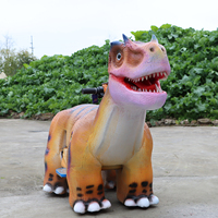 Jouets personnalisés à monnayeur pour parc d'attractions : Scooter électrique dinosaure pour enfants, idéal pour parcs d'aventure