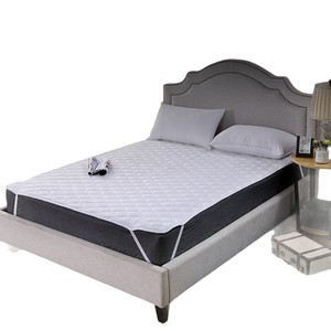 Protège-<span class=keywords><strong>matelas</strong></span> en tissu tissé polyester-<span class=keywords><strong>coton</strong></span>, style Simmons, pour hôtel, avec jupe élastique personnalisée, vente en gros usine - Product Image 1