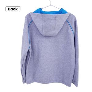 Sweat à capuche zippé décontracté et athlétique pour hommes en tissu mélangé doux en coton et poly - Product Image 5