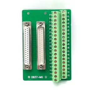 NEW DB37 DB37-MG6 Terminal Block Male Female Header Breakout Board Adapter Board DB37 Terminal Board