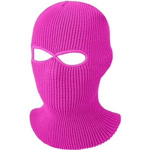 Venta al por mayor 2 Agujero máscara de cara completa otoño y el invierno de la moto de la motocicleta balaclava máscara de esquí transpirable - Product Image 6