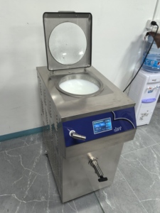 Pastorizzatore e Serbatoio Omogeneizzatore Professionale Europeo di Grande Capacità per Latte e Gelato Artigianale di Alta Qualità - Product Image 5