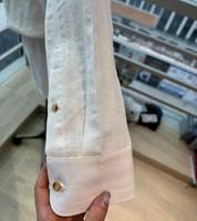 Kemeja Linen Kasual Pria Musim Semi Musim Panas Warna Solid Bernapas Kerah Kancing Longgar Lengan Panjang Lembut Nyaman