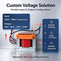 Transformateur abaisseur de tension médical haute efficacité 220V vers 24V 0,9KW 50/60Hz monophasé pour équipement médical