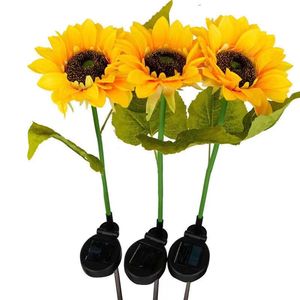 Lumière de tournesol <span class=keywords><strong>solaire</strong></span> Lumières extérieures Décorations Décoration de Noël colorée Lumière de fleur <span class=keywords><strong>solaire</strong></span> - Product Image 6