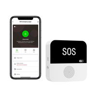 Écran LCD numérique ABS Smart WiFi 802.11 B/g/n, capteur portable de température et d'humidité, Alexa/Google Home, application Tuya/Smart Life
