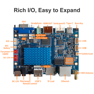 Liontron phát triển chuyên nghiệp Hội Đồng Quản trị cho trung phát triển cho bo mạch chủ Rockchip RK3399 64-bit mục đích đặc biệt - Product Image 2