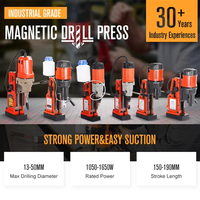 Perceuse magnétique robuste J1C-23, moteur 1200W, trou max. 23mm, machine de perçage magnétique MT2 pour atelier et travaux sur acier