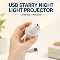 Projecteur Galaxie Veilleuse Étoilée à Commande Tactile, Gradation par Pression Prolongée, Cadeau Promotionnel, Lampe de Nuit en Gros