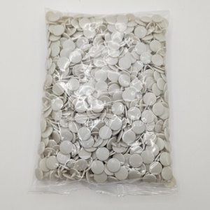 9000Pcs Hàng Hóa Trong Kho Nhà Máy Giá T3 10.7Mm Matt Ashen Vòng Nhựa <span class=keywords><strong>Snap</strong></span> Bé Nút - Product Image 6