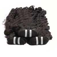 Extensiones de Cabello Humano Virgen Brasileño Ondulado Profundo, Trama de Cabello Rizado Profundo sin Procesar, Extensiones de Cabello Ondulado Profundo Natural