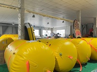 Sacs de levage pneumatiques en tissu enduit de PVC haute résistance pour le sauvetage de navires, bateau gonflable de levage sous-marin pour les eaux océaniques en dérive