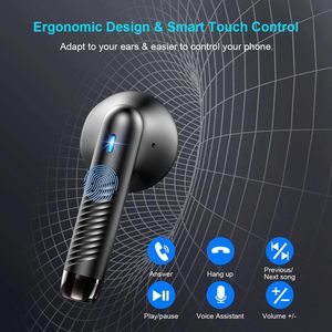 New Trending Auriculare Earphones Sport Custom Waterproof Gaming In-Ear Headphones Earbuds Wireless Ecouteur - Product Image 2