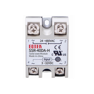 Relé <span class=keywords><strong>de</strong></span> <span class=keywords><strong>estado</strong></span> sólido CC controlado por SSR-100DD, 60A80DD25DD40DD25DD - Product Image 2