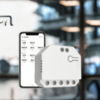 Module d'interrupteur intelligent manuel MINI DUALR3 2 voies avec mesure et temporisation pour Android, Home Bar, eWeLink, Alexa, Google Home