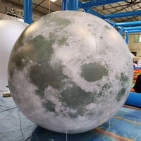 Événements promotionnels Spectaculaires : Boule gonflable géante LED représentant l'ensemble planétaire, Système solaire à huit planètes gonflables