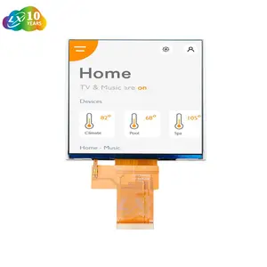 用于智能家居的OEM square display 480x480 3.95英寸tft lcd