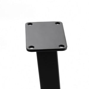 Wekis Modern U-Shaped <b>Cast</b> Iron <b>Powder</b> Coated Furniture Leg for Living Room Home Office Dining Kitchen Hotel School Coffee Table - Product Image 4