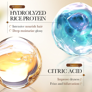 BIOAQUA Premium Rice Puree <b>Gel</b> Conditioner 30g-Repair Damaged Hair Moisturizing & Smooth - Product Image 3