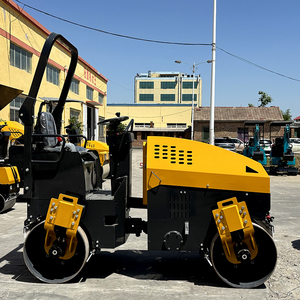 Máy móc xây dựng 3ton <span class=keywords><strong>4ton</strong></span> 5ton 6ton 8ton DIESEL Mini <span class=keywords><strong>compactor</strong></span> đường lăn đi xe trên nhựa đường lăn với lốp cao su - Product Image 4