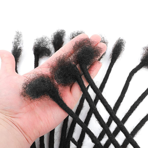 Dreadlocks <span class=keywords><strong>Rasta</strong></span> pas chers pour homme, extensions de <span class=keywords><strong>cheveux</strong></span> humains afro crépus, dreadlocks naturelles pour <span class=keywords><strong>femme</strong></span> - Product Image 2