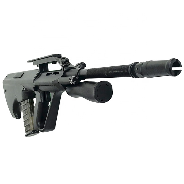 SJ AUG 7MM Plastic Soft Bullet Blaster Splatter Safe Electronic Toy for CS Game Outdoor Playing Training Birthday Gift