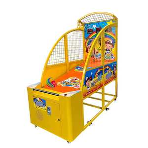 Máquina de Baloncesto Automática Infantil de Lujo para Interiores, Operada con Monedas, Certificada por la CE, para 2 Jugadores en Centros de Entretenimiento - Product Image 4